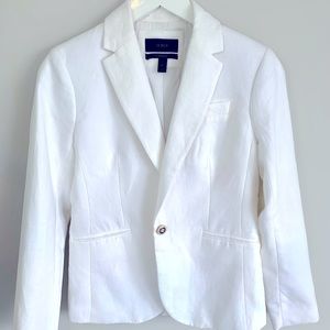 J Crew White Blazer